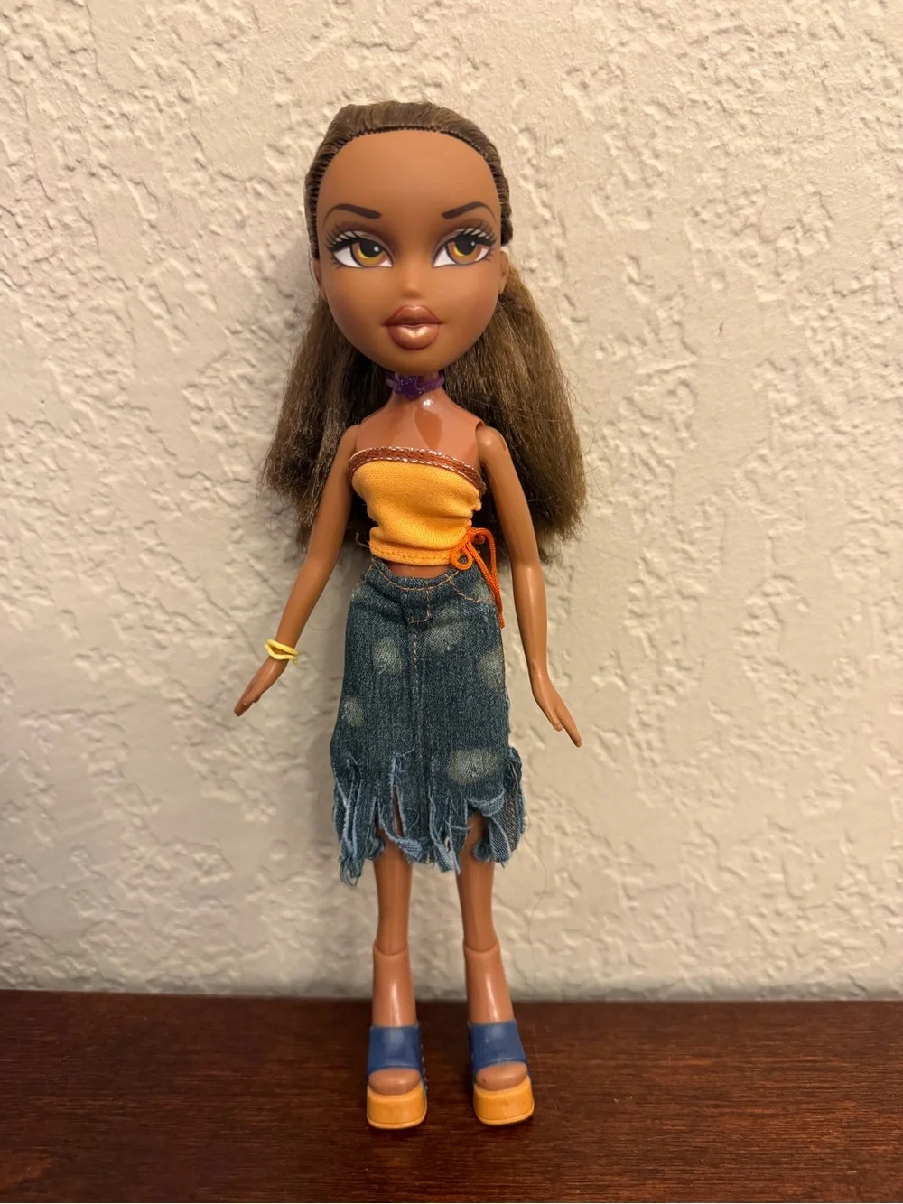 Vintage Bratz Strut It Sasha Doll With Original Outfit Accessories 2001 MGA
